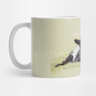 Belted Galloway Calf Mug